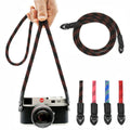 Camera Strap Vintage 100cm Nylon Climbing Rope Camera Neck Shoulder Strap for Micro Single and DSLR Camera.(Black)