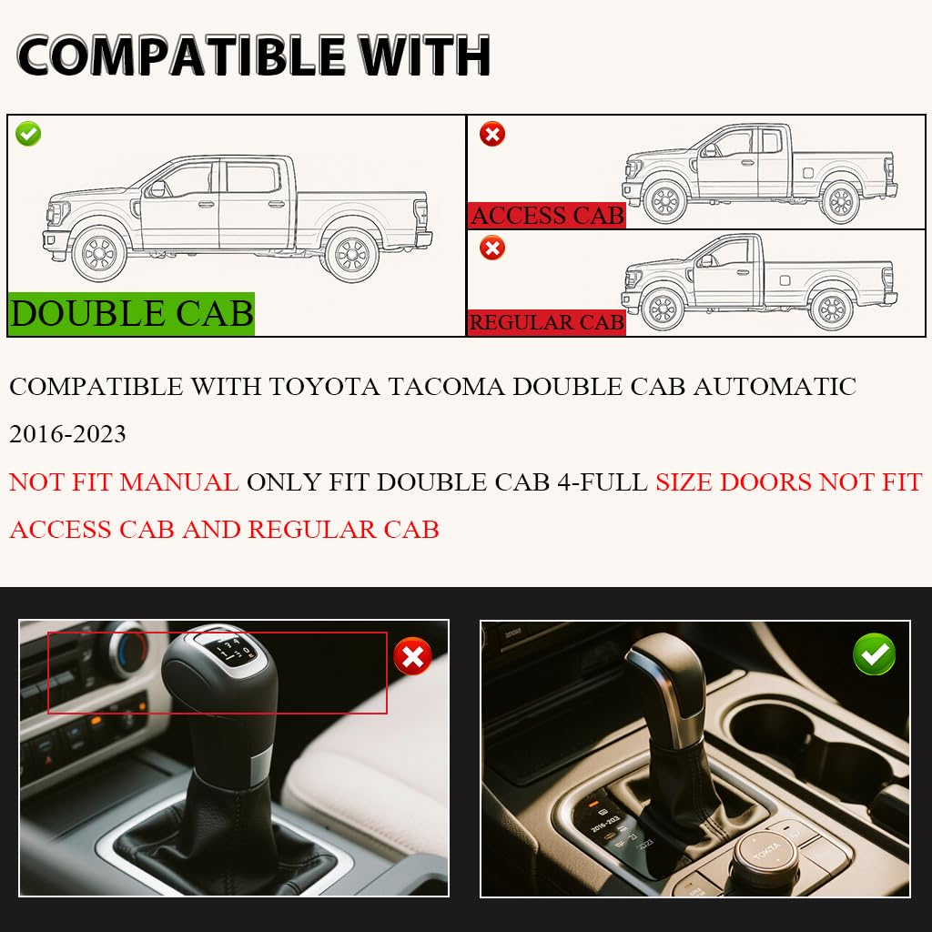 G-PLUS Floor Mats Fit for Toyota 4Runner 2013-2024/Fit Lexus GX460 2014-2023/Not Fit Vehicles with Vinyl Flooring, TPE Black,1st & 2nd Row 3pcs Mats