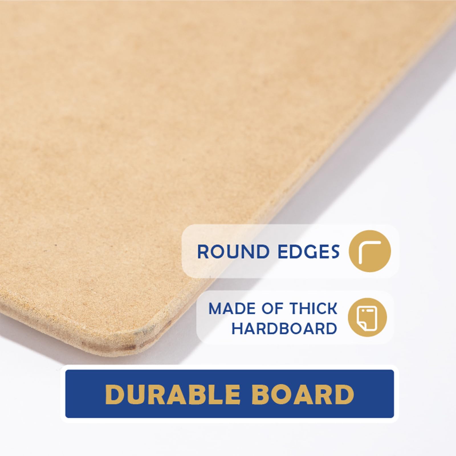 Falling in Art 13x17 Professional Sketch Board, Drawing Tote Board for Artists with Sturdy Clip and Rubber Bands, Portable Art Clipboard for Classroom and Studio Drawing