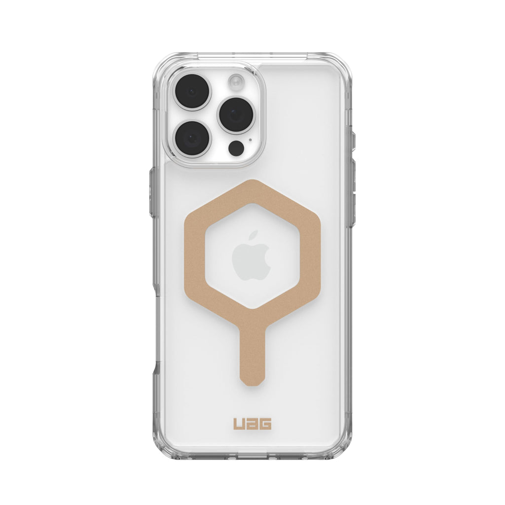 URBAN ARMOR GEAR UAG Designed for iPhone 16 Pro Max Case 6.9" Plasma XTE - Compatible with MagSafe Charging & Kickstand Rugged Shockproof Anti-Slip Military Grade Protective Cover, Black/Clear
