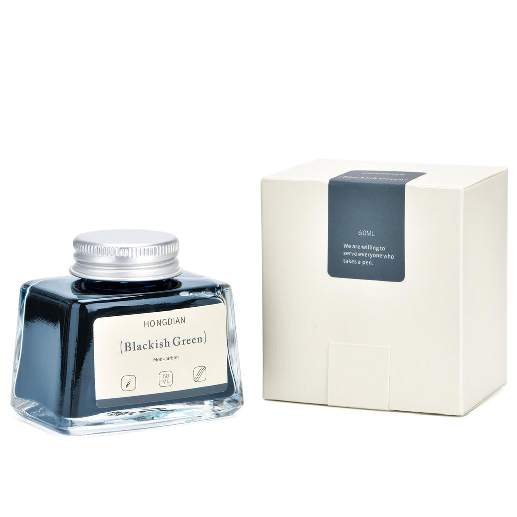 Asvine Hongdian Fountain Pen Bottled Ink Black, 60ml Fountain Pen Bottled Ink, Non Carbon