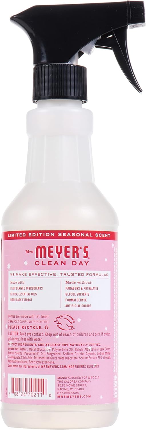 MRS. MEYER'S CLEAN DAY Multi-Surface Cleaner Concentrate, Use to Clean Floors, Tile, Counters, Lavender, 32 fl. oz