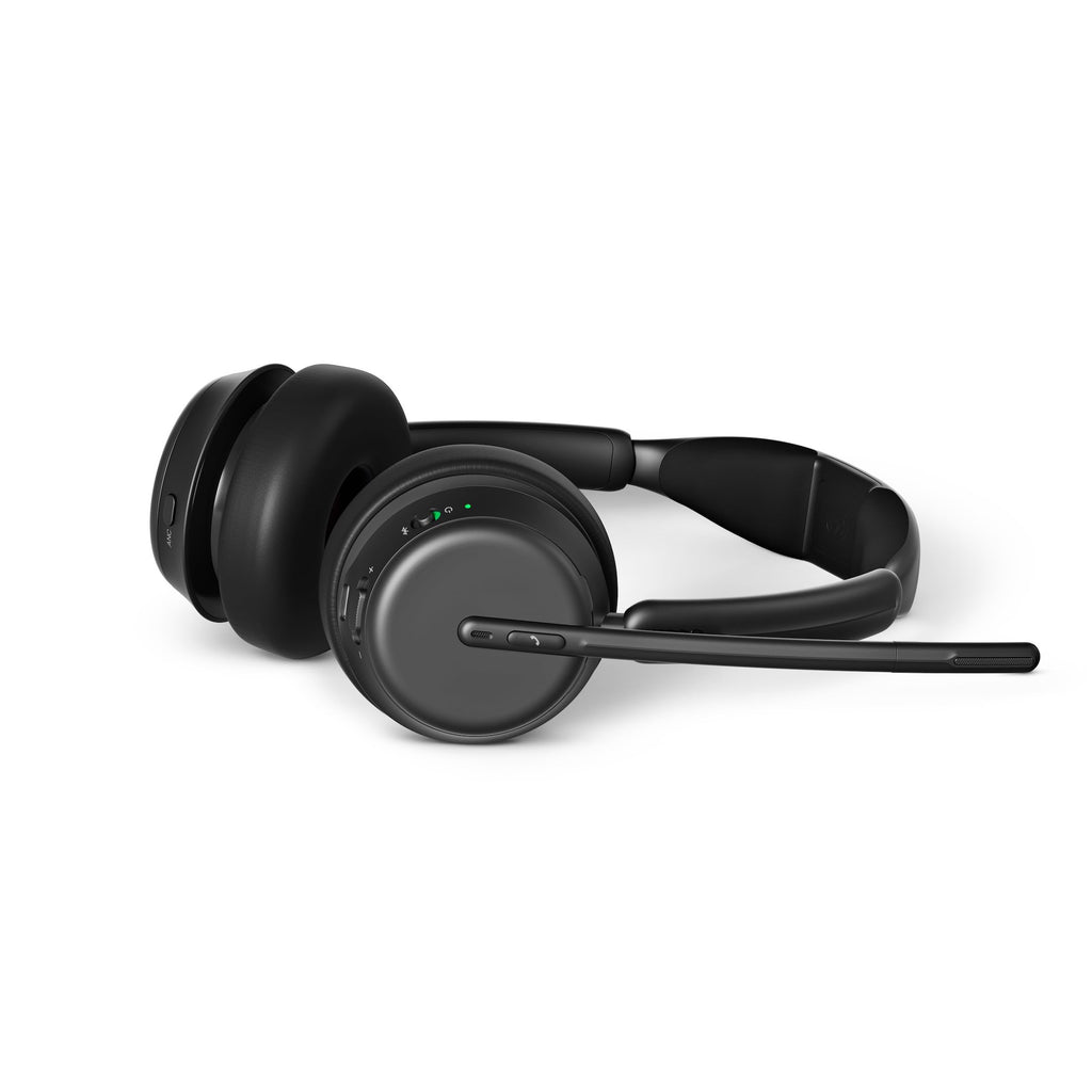 EPOS Impact 1061 ANC High-Performance Bluetooth Headset for PC - Double-Sided, Advanced Noise Cancellation, EPOS AI, Super Wideband Audio, Intuitive Controls, for Professionals in Loud Workspaces