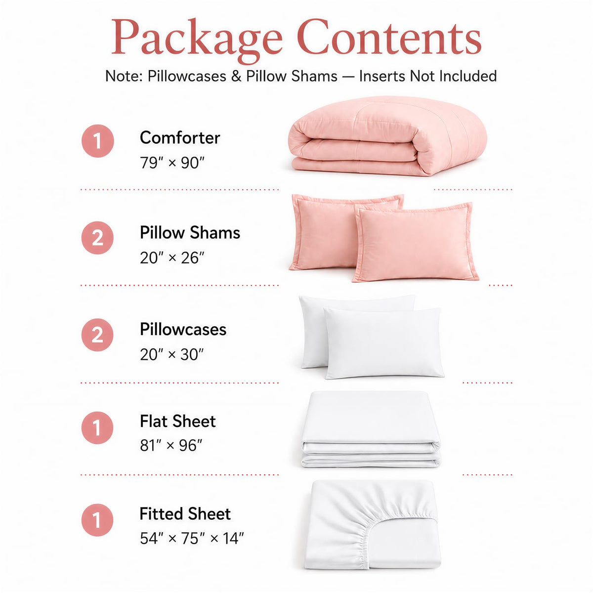 Beige Twin Comforter Set with Sheets - 5 Pieces Bed in a Bag Twin
