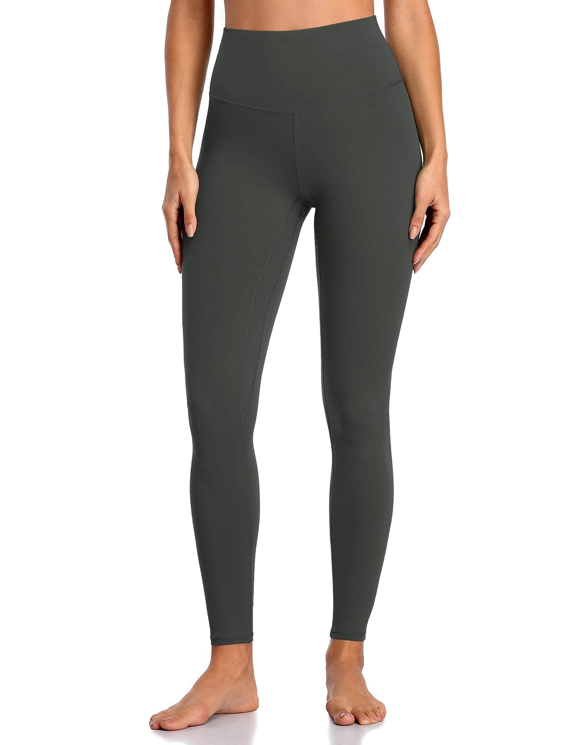 Colorfulkoala Women's High Waisted Tummy Control Workout Leggings Full Length Ultra Soft Yoga Pants 28"