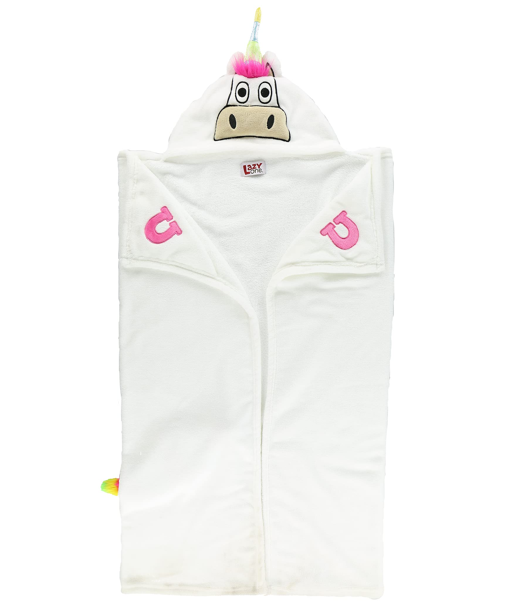 Lazy One Wearable Hooded Blanket for Kids, Animal Hooded Blanket (Bigfoot)