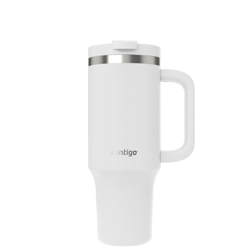 Contigo Streeterville 30oz Tumbler, Stainless Steel Vacuum Insulated, Leak-Proof, Cold for 29 Hours, Fits in cupholders, Licorice