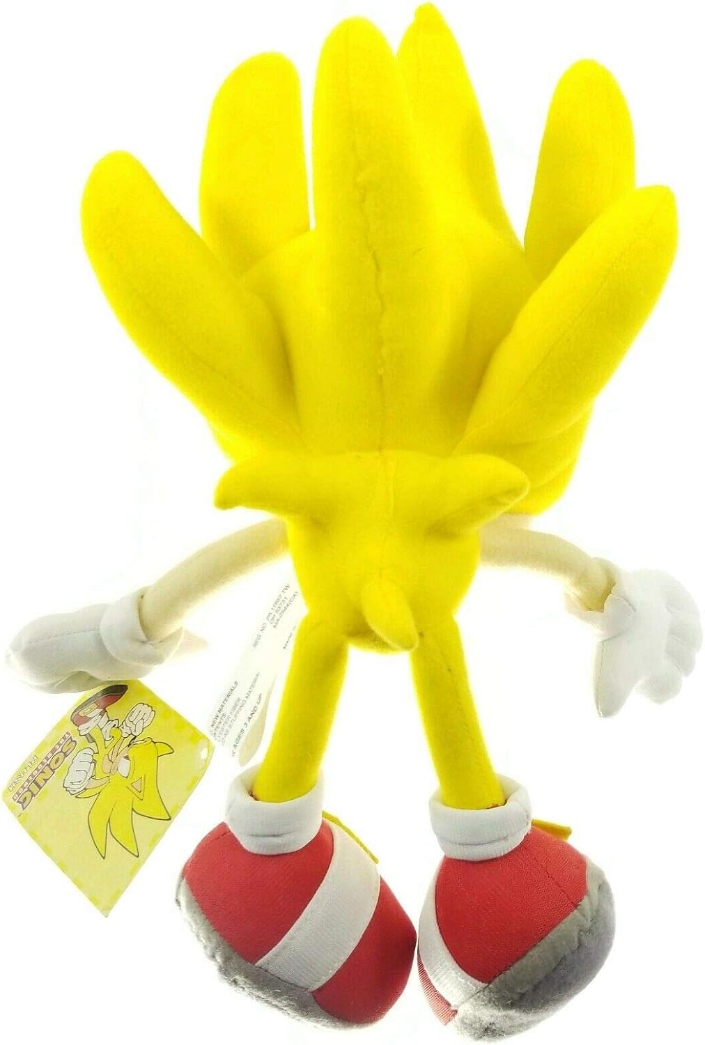 Great Eastern GE-8958 Sonic The Hedgehog Plush - Super Sonic, 12"