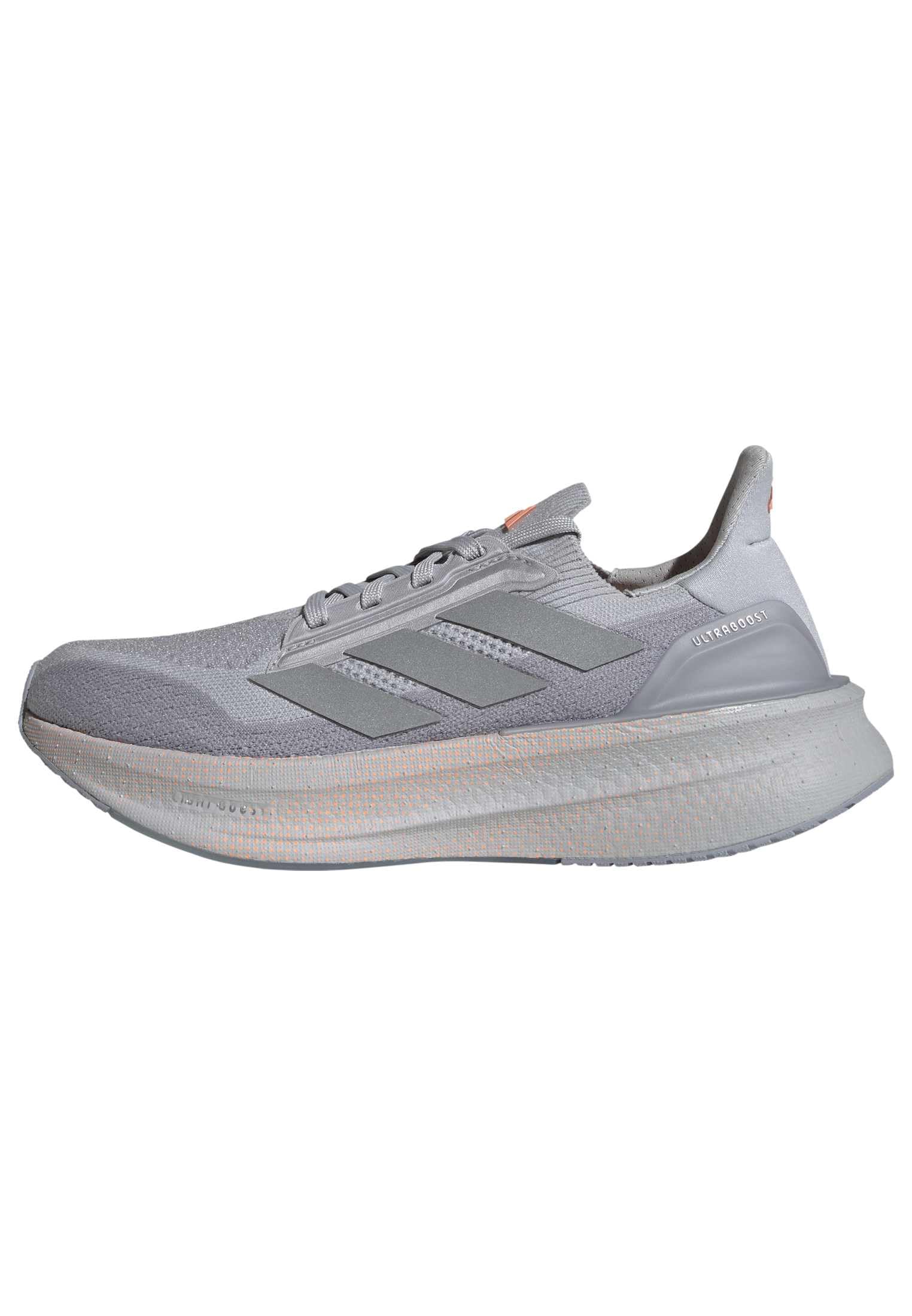 adidas Womens Ultraboost Ultra Boost 5X Running Sneakers Shoes - Grey, Silver