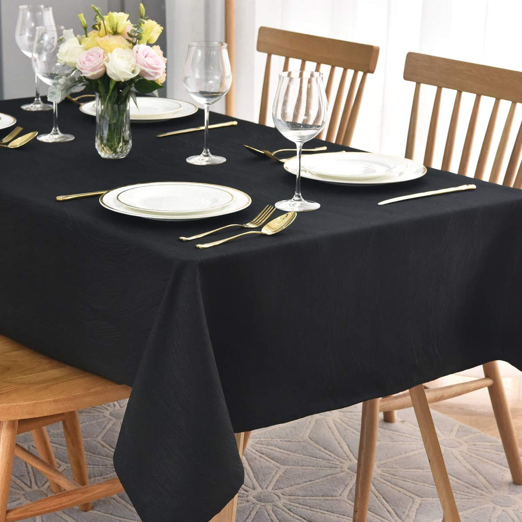 maxmill Jacquard Cloth Napkin 20 x 20 Inch Swirl Pattern Solid Washable Polyester Dinner Napkins Set of 4 Pieces with Hemmed Edges for Family Holiday Dinners Weddings Parties and Banquets Beige
