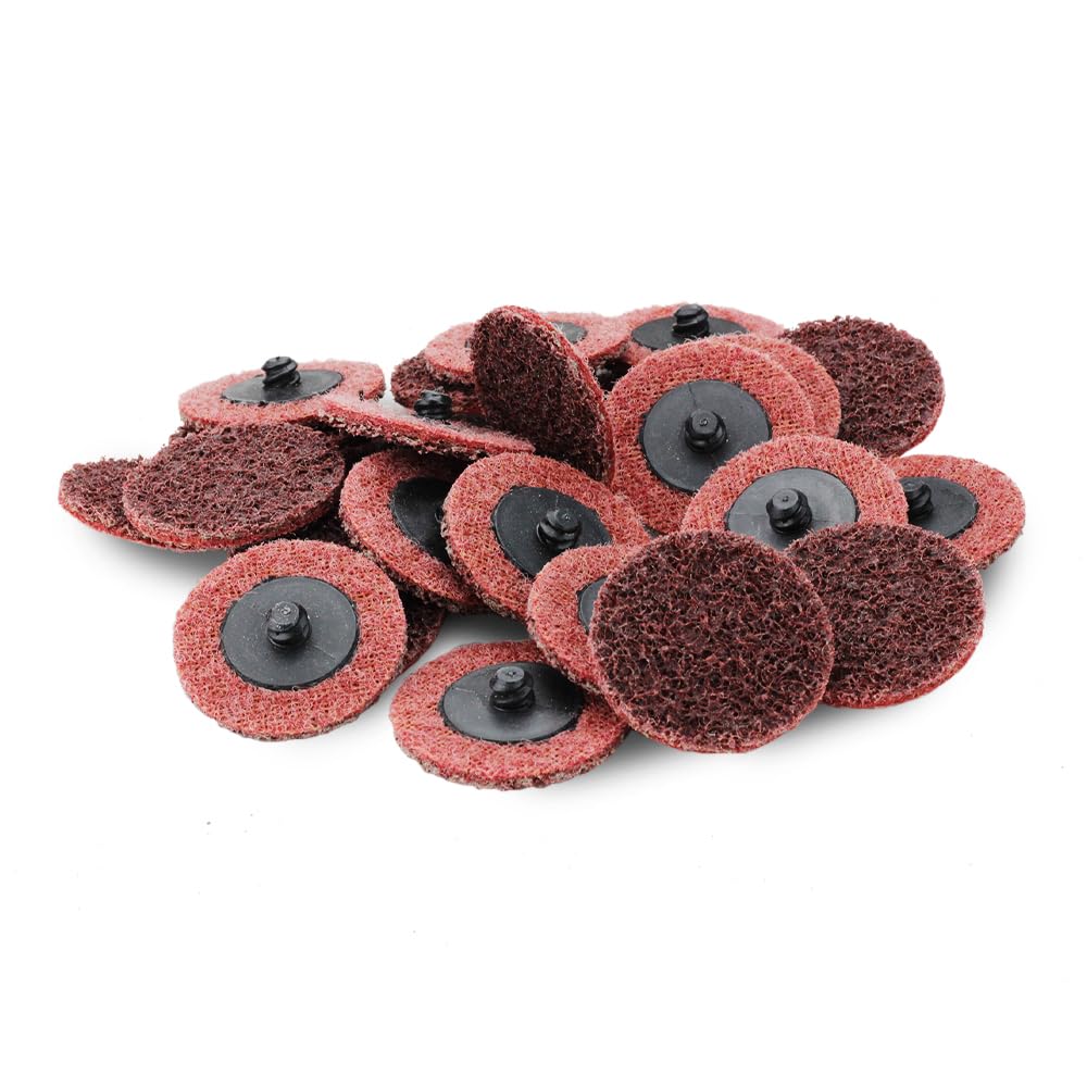 BHA Surface Conditioning Quick Change Discs, 2" Blue (Fine) Prep Pad - 25 Pack