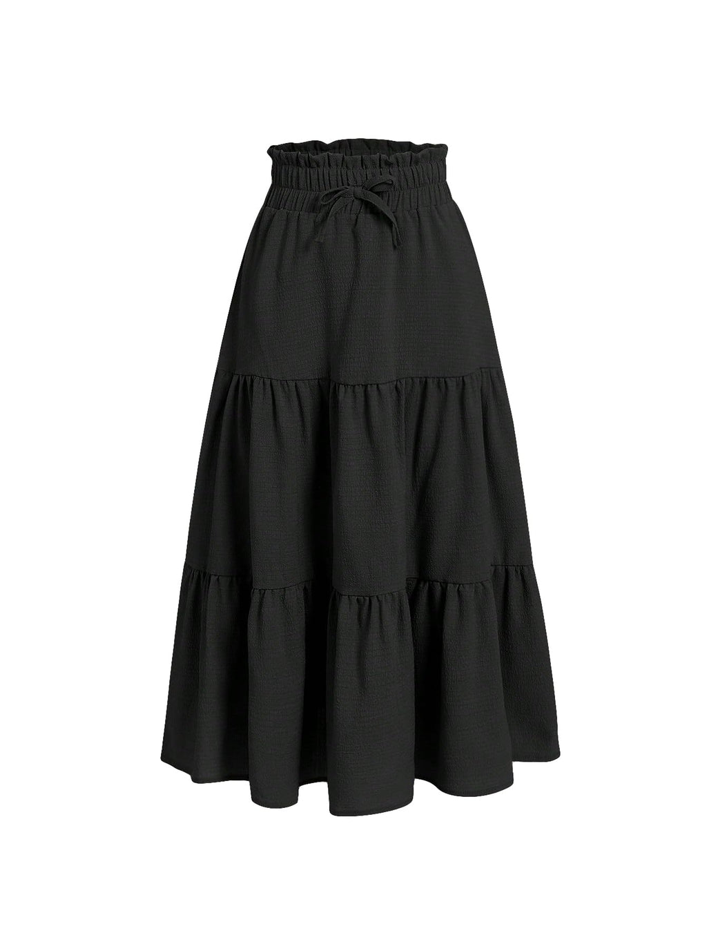 Floerns Girls Boho Floral Print High Waist Flare Hem Summer Long Skirt