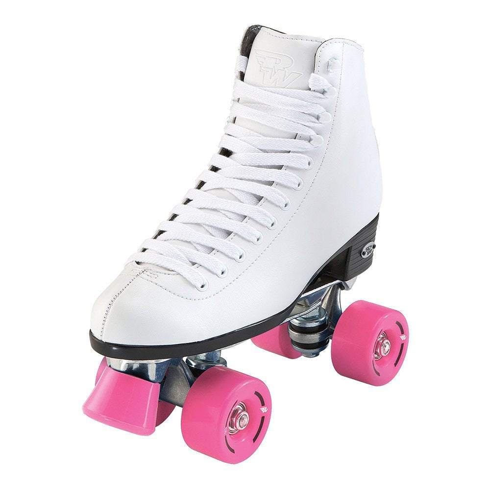 Riedell RW Wave Roller Skates for Men and Women - Durable Recreational Quad Skate with Padded, Precision Fit and High-Rebound Wheels, Roller Skates