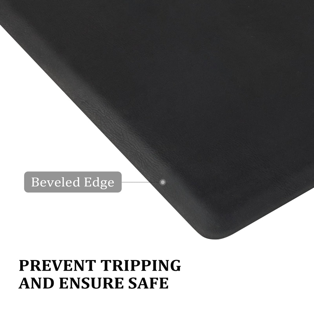 OmySalon 3' x 4' Barber Floor Mat Anti Fatigue for Stylist Standing, 1/2'' Thick Comfort Matt Square Base for Salon Styling Chair, Hair Cutting Hairdressing Beauty Equipment