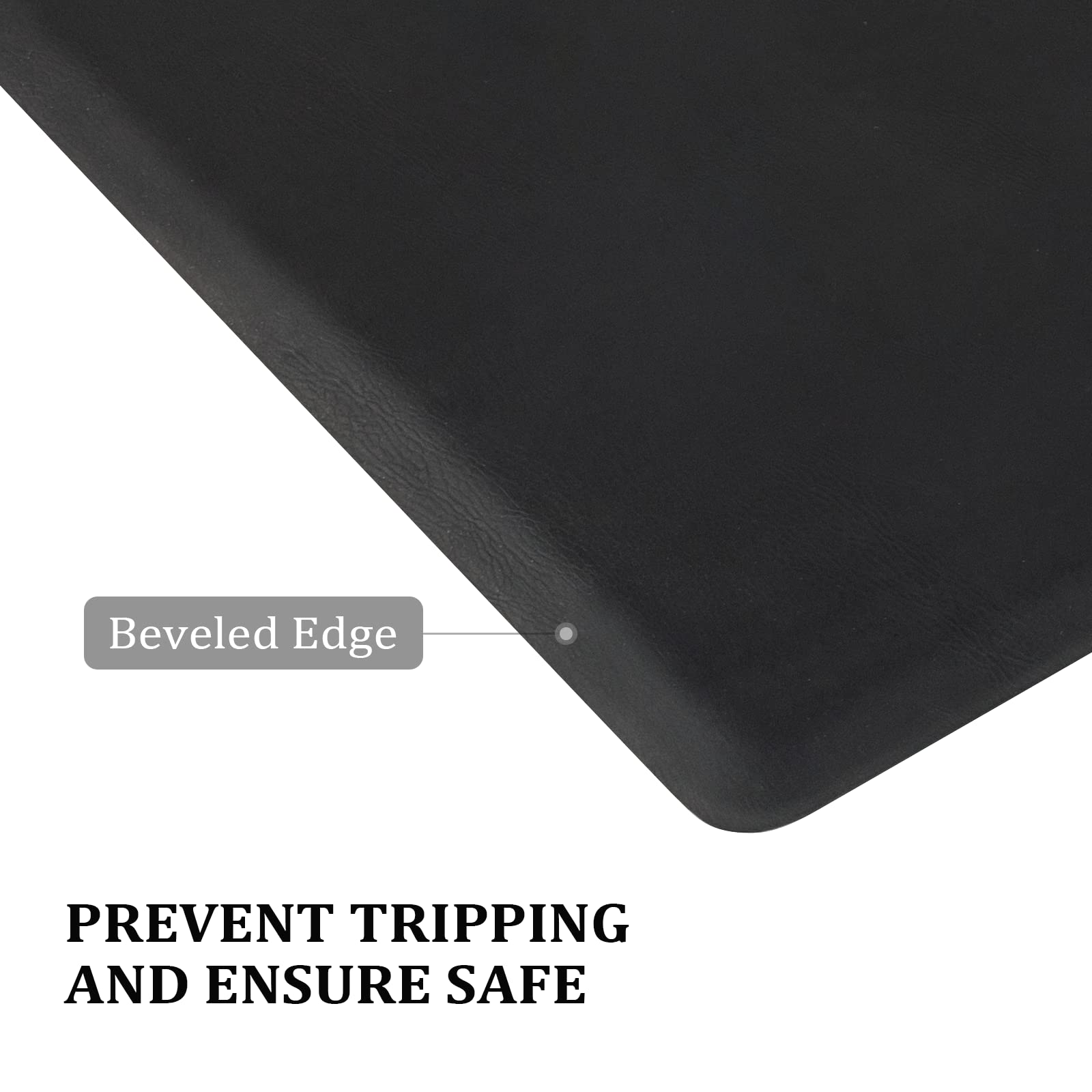 OmySalon 3' x 4' Barber Floor Mat Anti Fatigue for Stylist Standing, 1/2'' Thick Comfort Matt Square Base for Salon Styling Chair, Hair Cutting Hairdressing Beauty Equipment