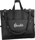WallyBags 66” Premium Tri-Fold CarryOn Destination Wedding Dress Garment Bag