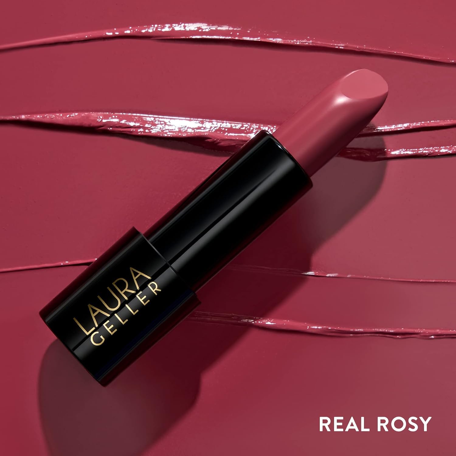 LAURA GELLER NEW YORK Modern Classic Lipstick - Berry Bliss - Ultra-Rich Color - Luxurious and Lightweight - Cream Finish