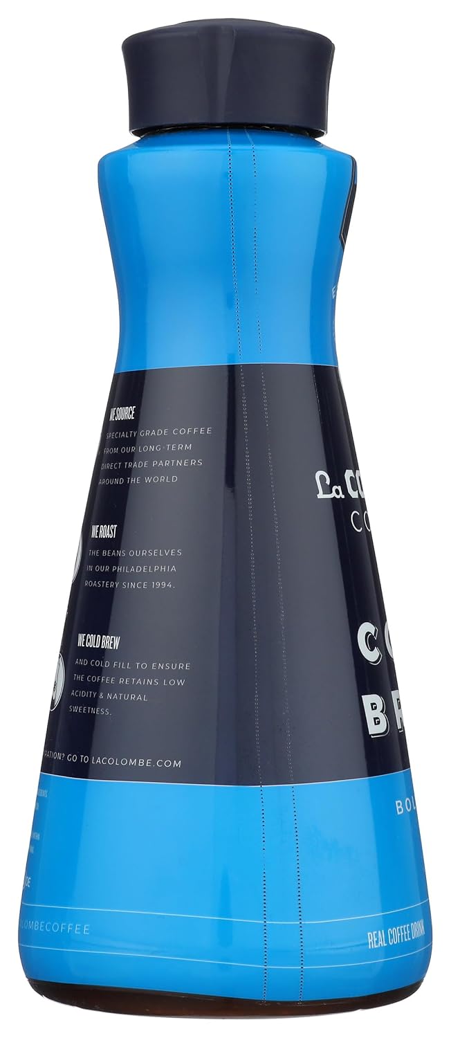 La Colombe Cold Brew Coffee - Brazilian - 42 Fl Oz - Unsweetened Medium/Dark Roast, Single-Origin - Made With Real Ingredients - No Sugar Added - Pure Black Grab And Go Coffee