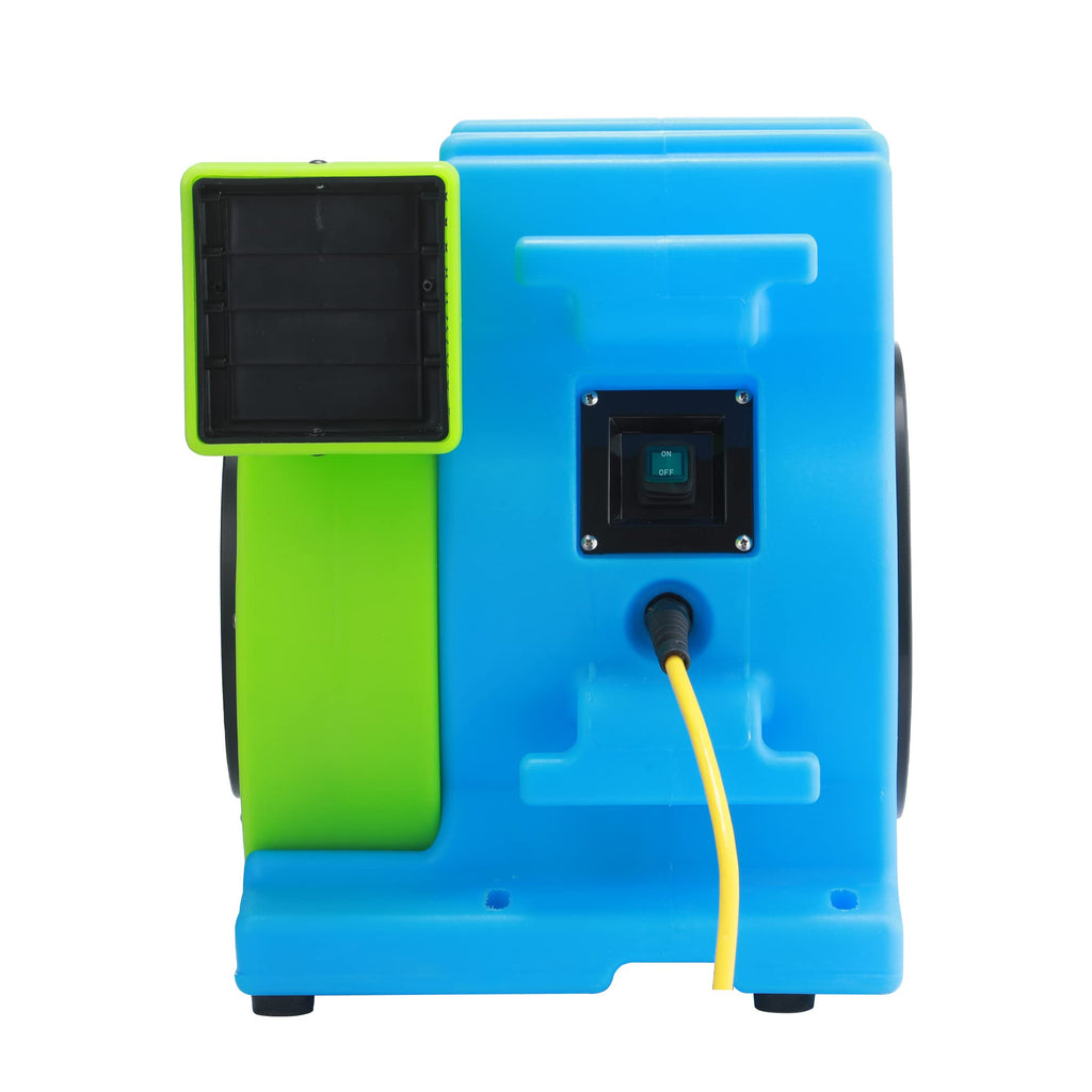 MOUNTO 1HP Inflatable Bounce House Blower, Energy Efficient, Low Amp Draw Inflatable Blower Fan for Inflatable Bounce House, Water Slide, and Obstacle Course for Kids