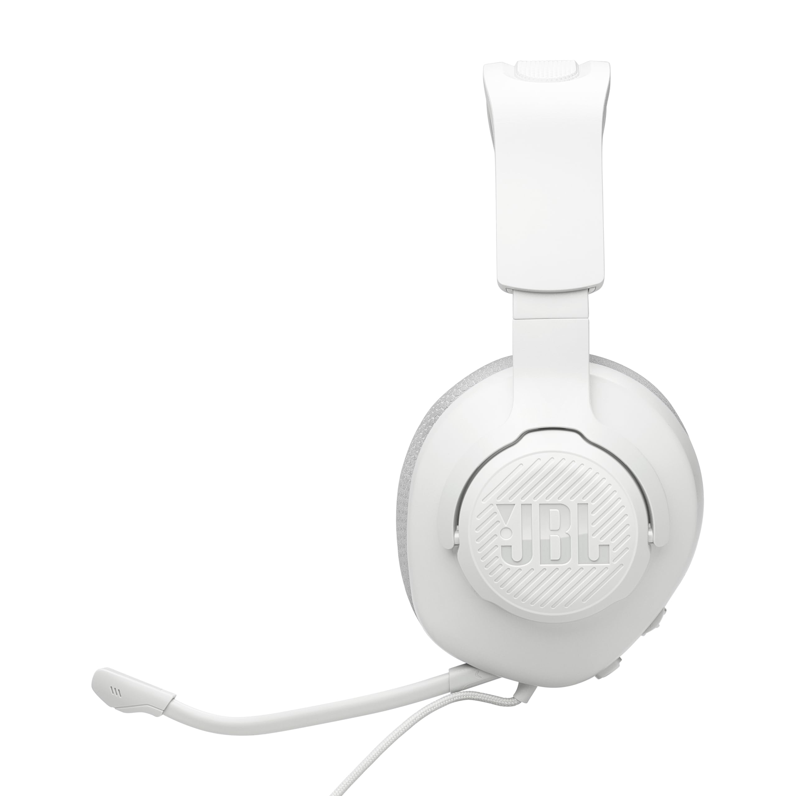 JBL Quantum 100M2 - Wired Over-Ear Gaming Headset with omnidirectional, Detachable mic with Mute Option and Fabric-Covered Memory Foam Ear Cushions, Compatible with All Platforms (Black)