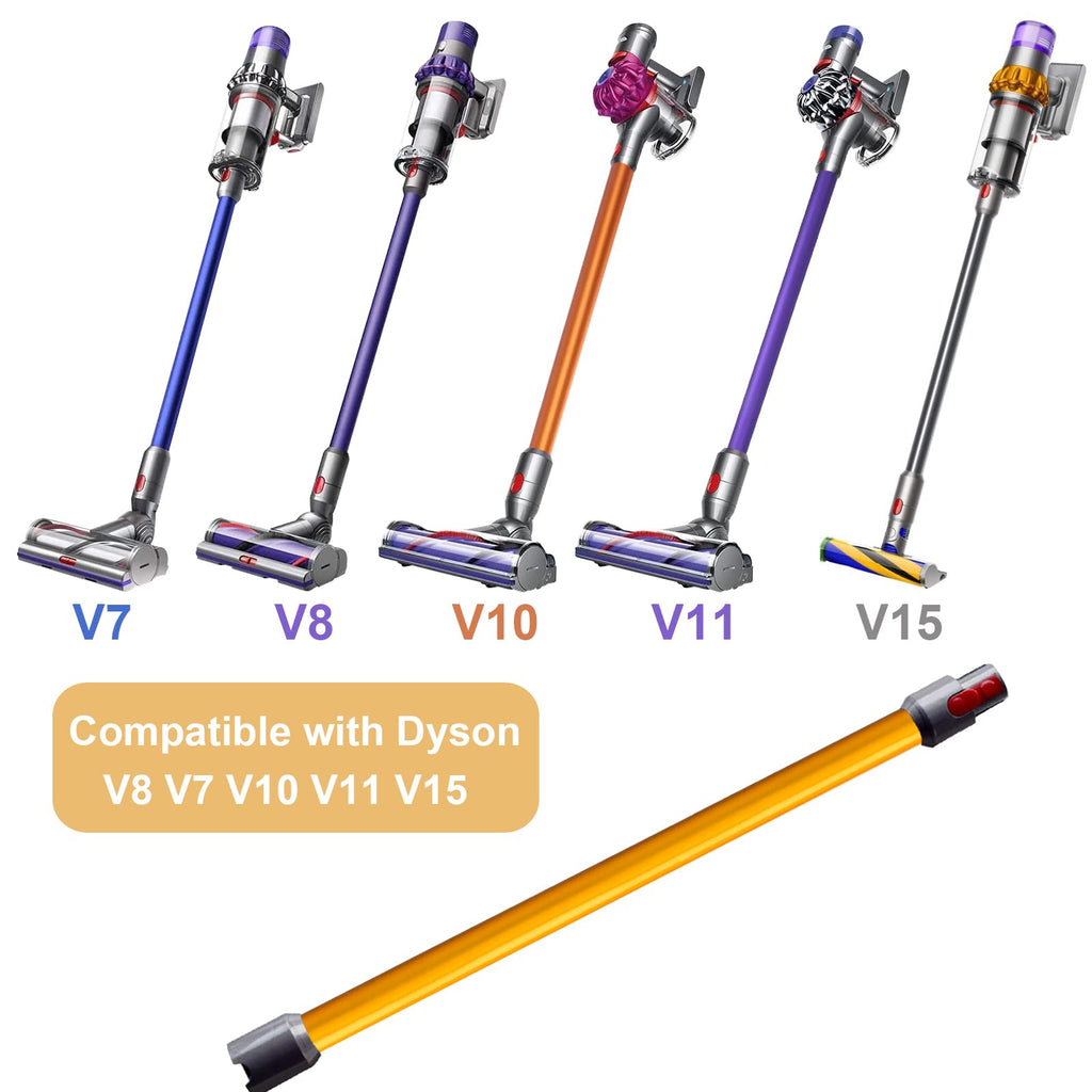 GYLBF Quick Release Wand Compatible for Dyson V15 V11 V10 V8 V7 Stick Vacuum Cleaners, Vacuums Attachment Extension Tube, 28.3 IN (Black)