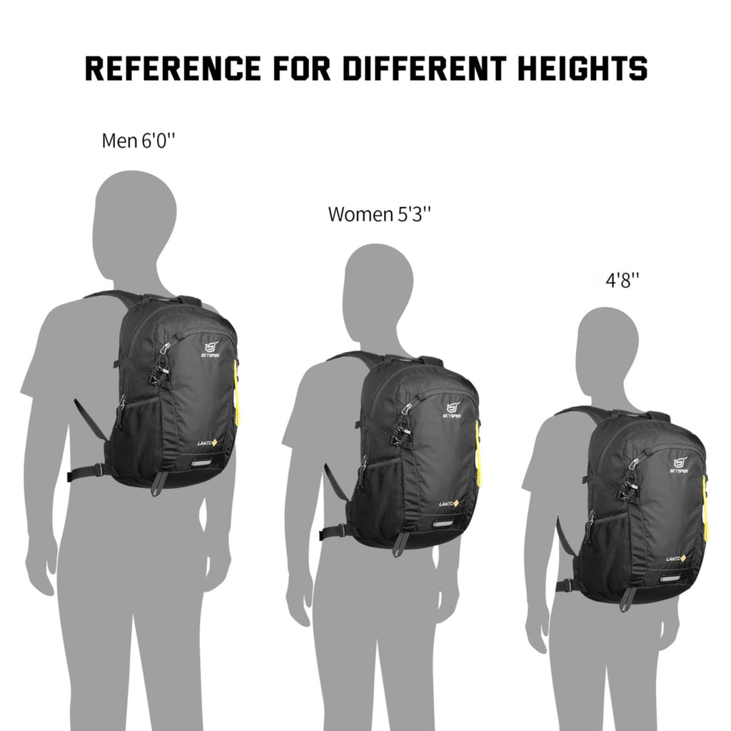 SKYSPER Small Hiking Backpack, 20L Lightweight Travel Backpacks Hiking Daypack for Women Men