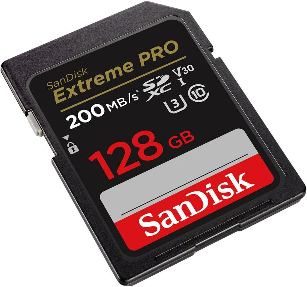 Sandisk SDSDXXD-128G-ANCIN 128gb Extreme Pro Sd Flsh 200/140mb/s Rw C10 Uhs U3
