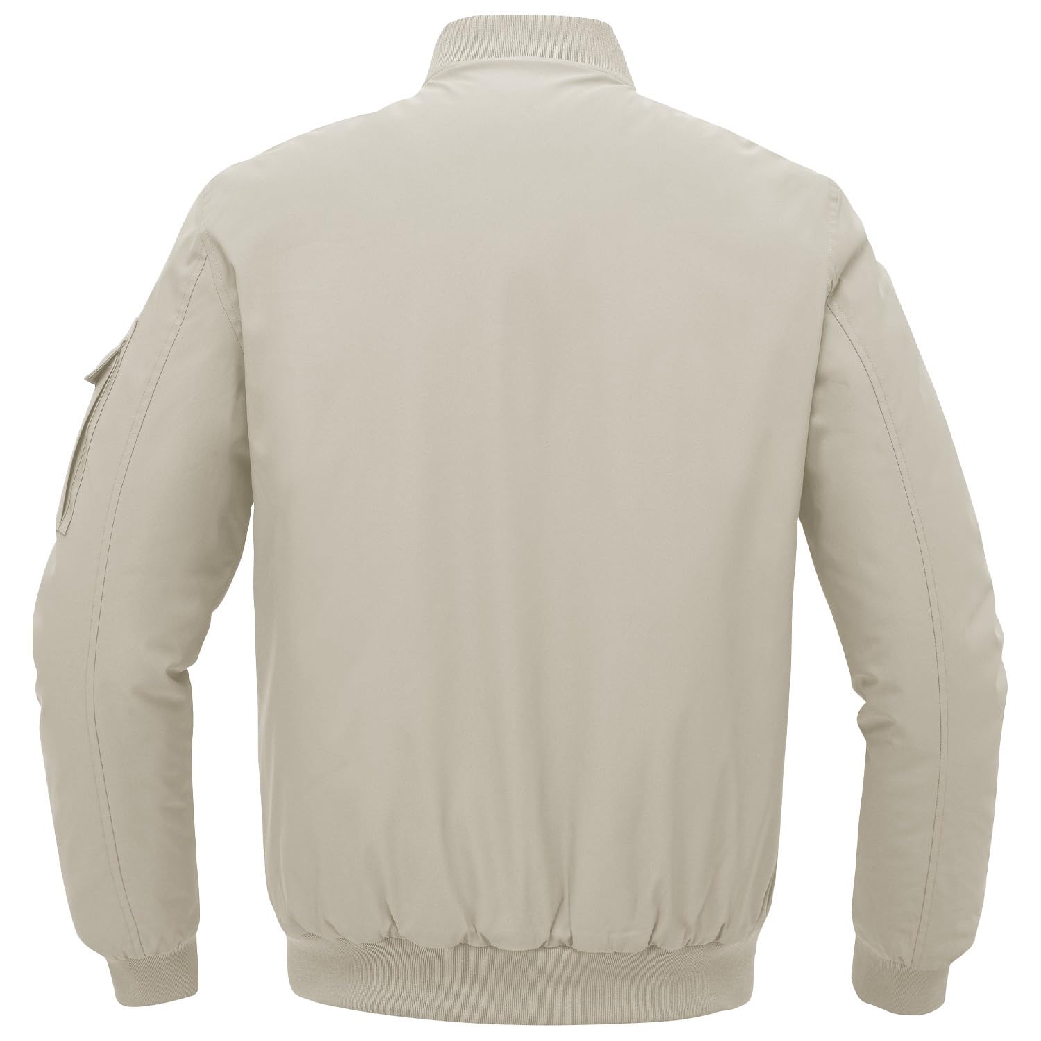 Gopune Men's Windproof Bomber Jacket Warm Water Resistant Windbreaker Winter Outwear Quilted Jackets Coats