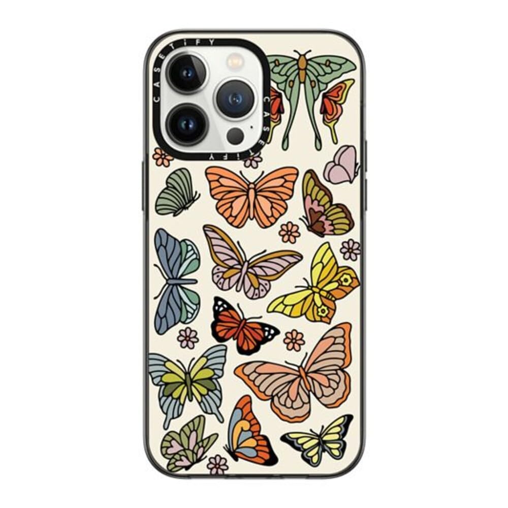 CASETiFY Compact Case for iPhone 13 [Lightweight / 4 ft. 2X Military Grade Drop Protection/Slim] - #1 Mom - Clear Black