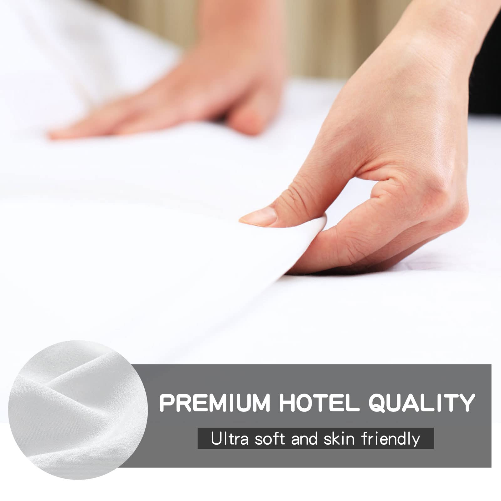 FreshCulture Twin XL Flat Sheet - Hotel Quality Twin XL Flat Sheet Only - Brushed Microfiber Top Sheet - Ultra Soft & Breathable - Wrinkle-Free - Easy Care - Single Flat Sheet (Twin XL, Beige)