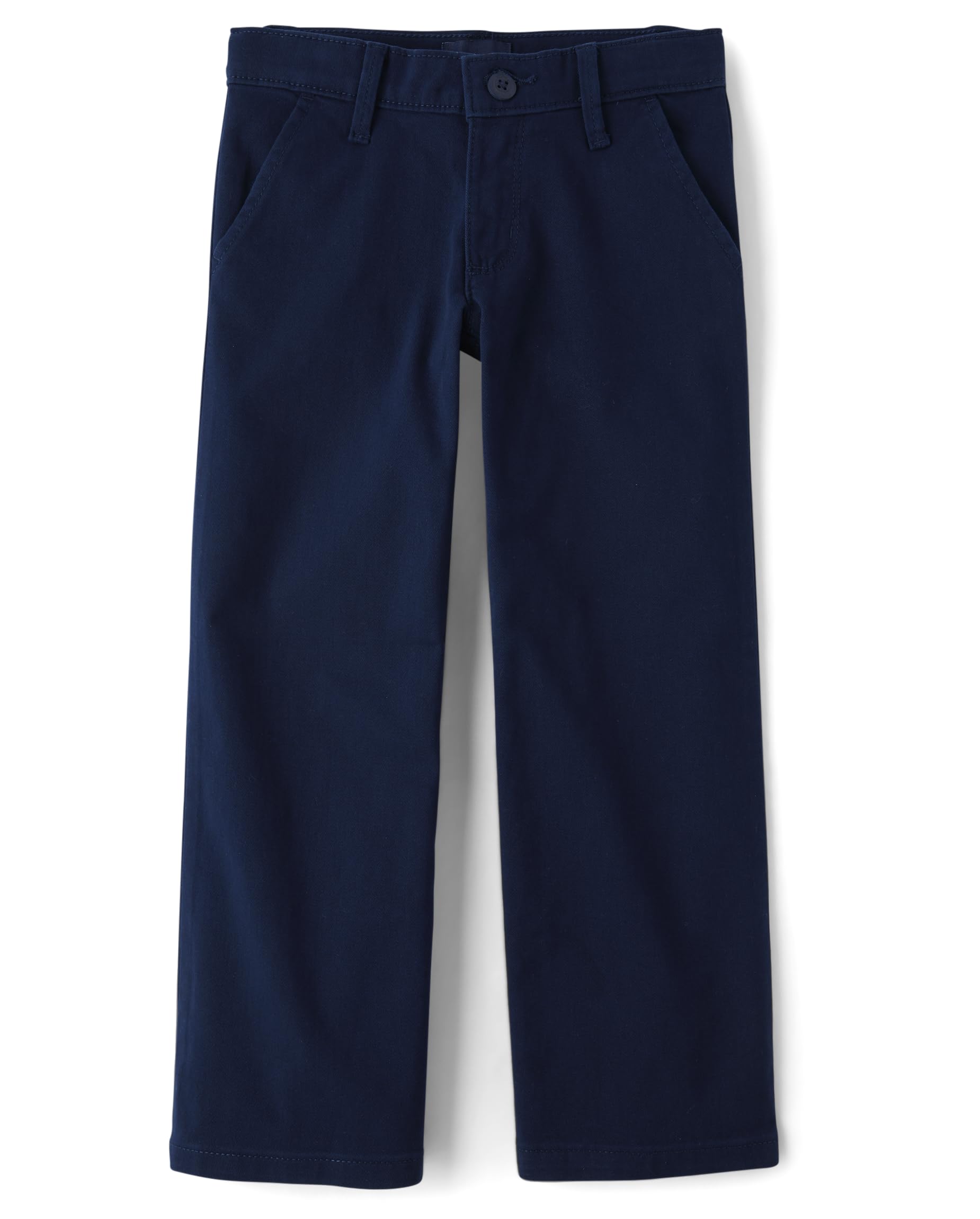 The Children's Place Girls' Uniform Wide Leg Chino Pants