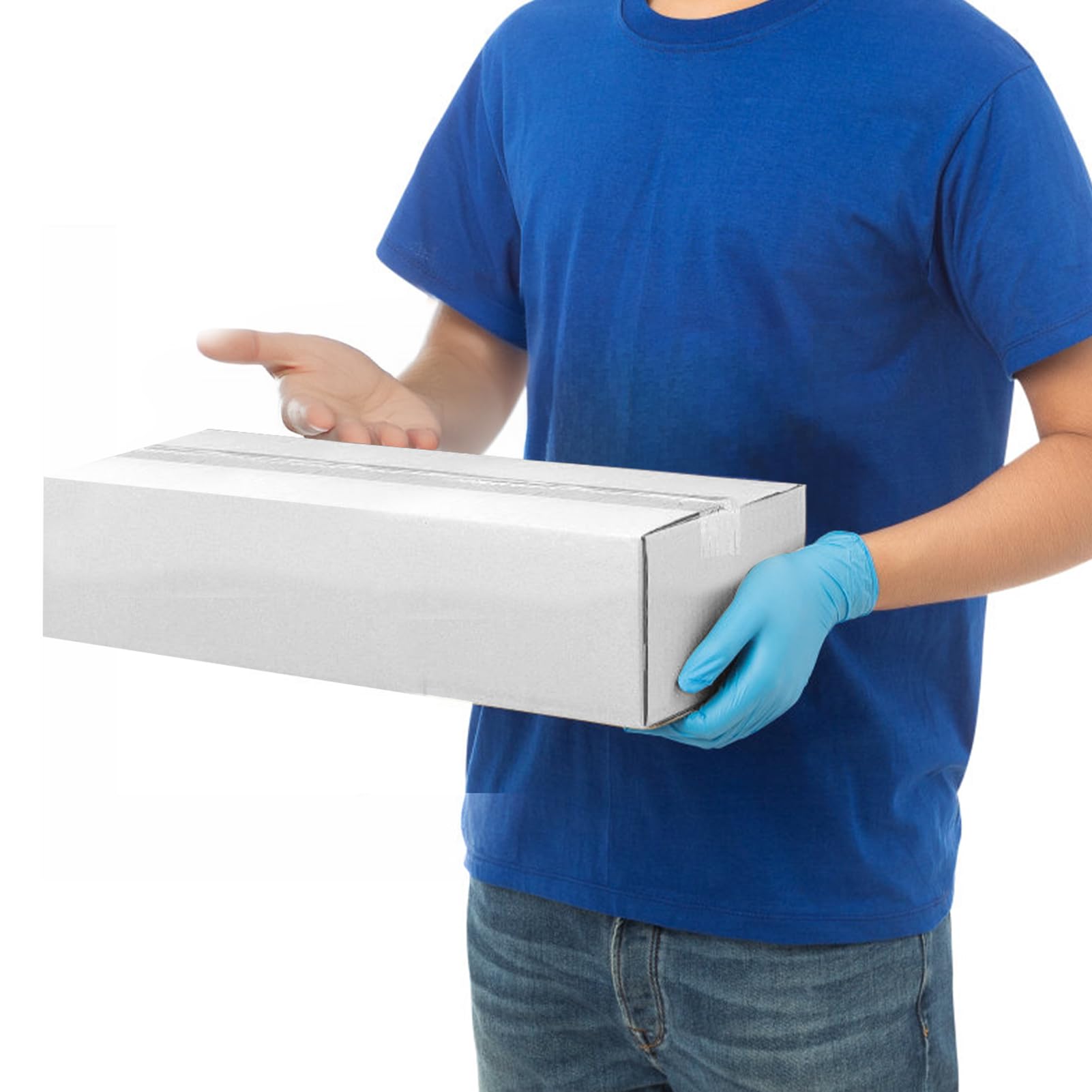 Hoikwo 40 Pack 4x4x2 Shipping Boxes for Small Business, Black Packaging Cardboard Boxes, Moving Mailing Packing Box