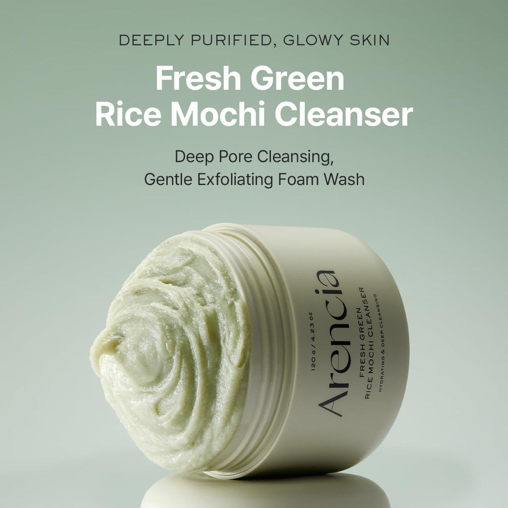 Arencia Calendula Rice Mochi Fresh Cleanser - Moisturizing & Deep-Cleansing (1.76oz)