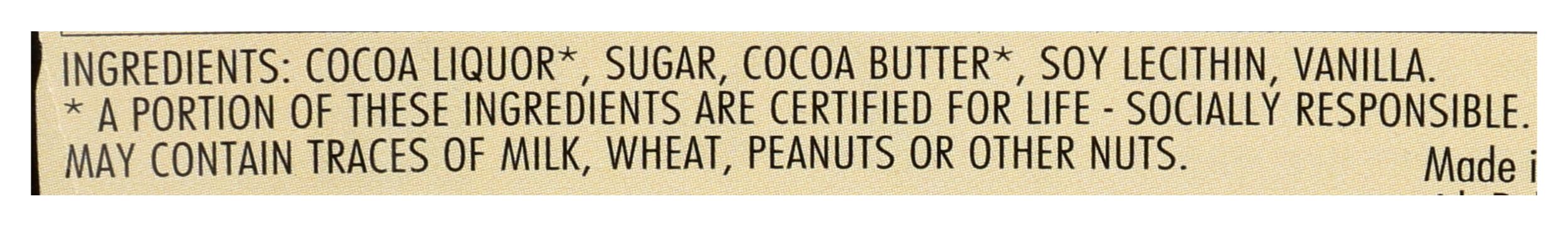 Chocolove Strong Dark Chocolate Mini, 1.3 oz