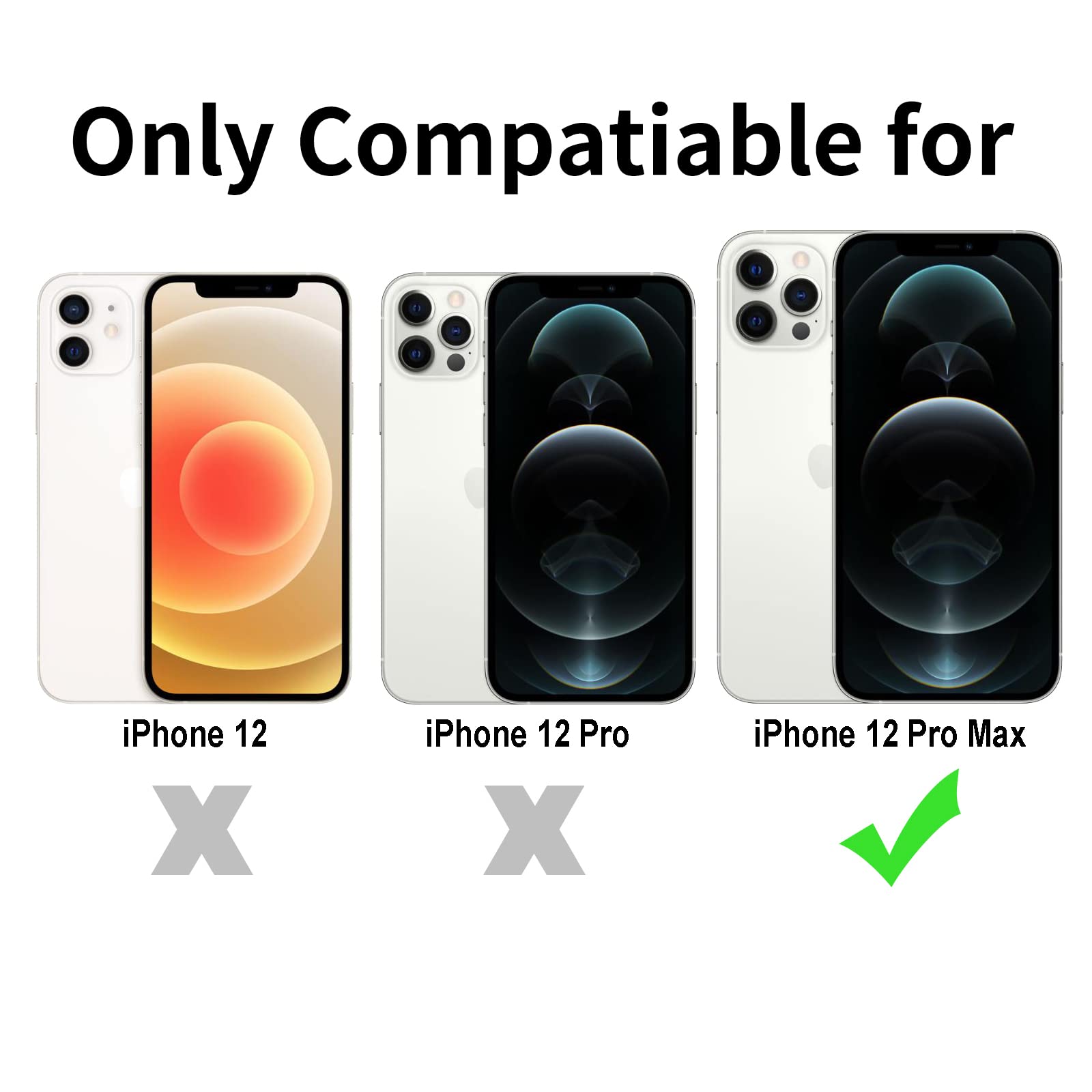 TENOC Phone Case Compatible with iPhone 11, Black Case Anti-Fingerprint Protective Bumper Matte Cover for 6.1 Inch