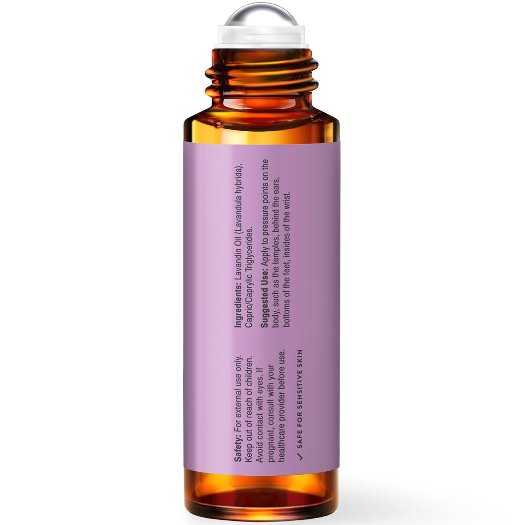 UpNature Lavender Essential Oil Pure Roll On - 100% Natural Lavender Oil for Skin