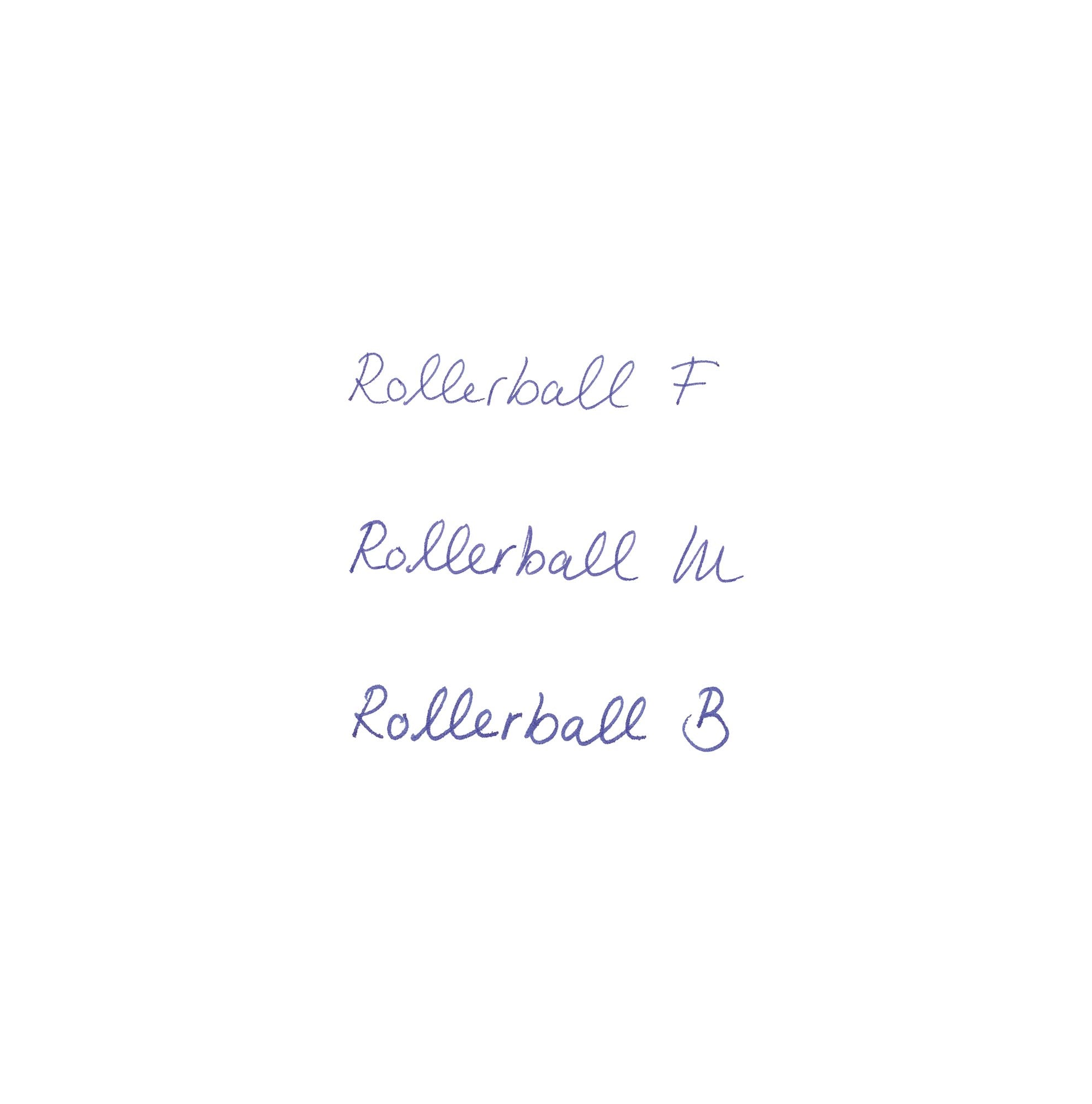 Montblanc Rollerball Refills (M) Mystery Black 105158 – Quick-Drying Pen Refills for Montblanc Rollerball and Fineliner Pens – 2 x Black Pen Cartridges