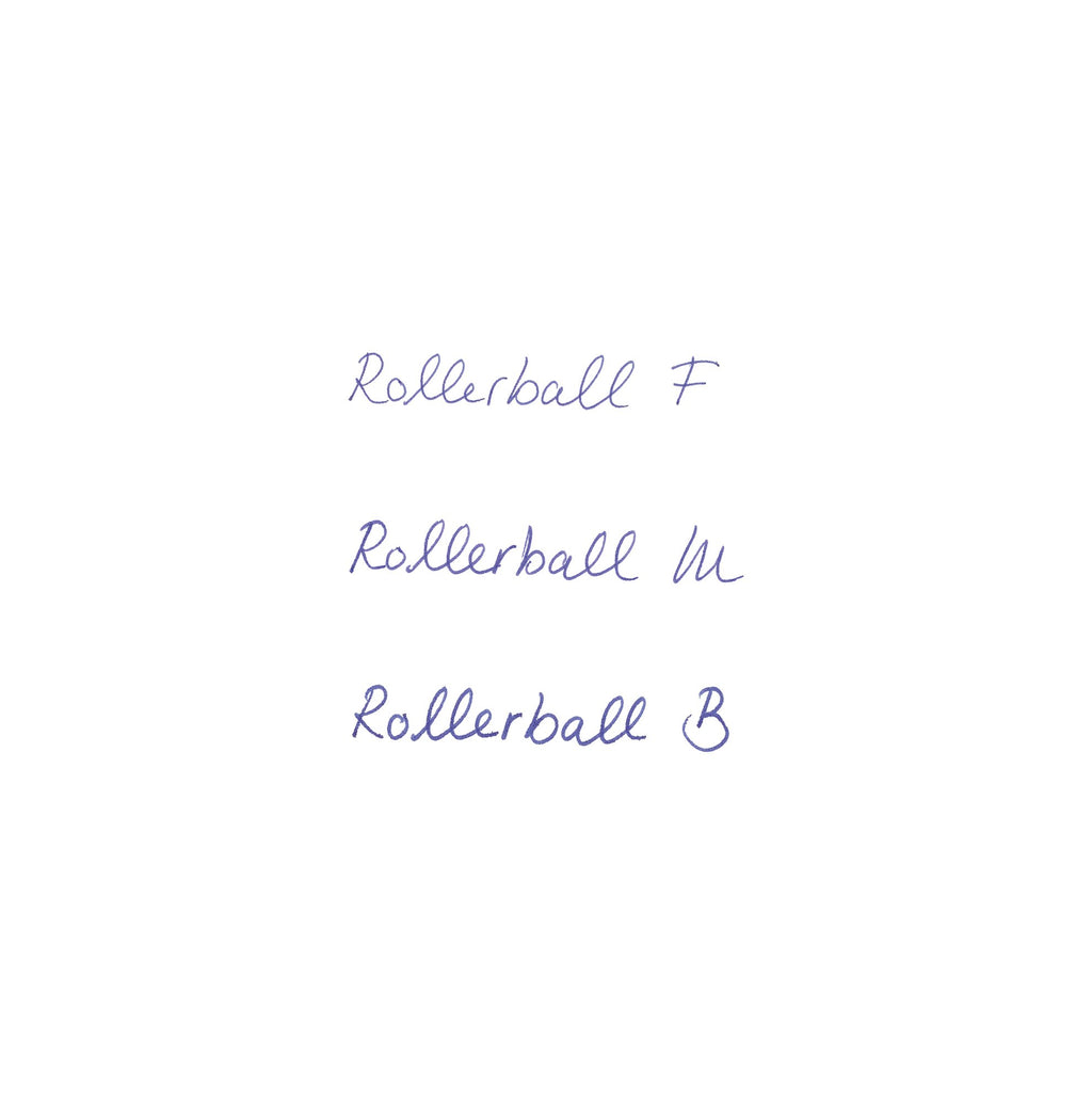 Montblanc Rollerball Refills (M) Mystery Black 105158 – Quick-Drying Pen Refills for Montblanc Rollerball and Fineliner Pens – 2 x Black Pen Cartridges