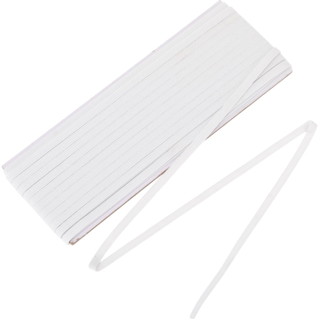 Shappy Elastic for Sewing Knit Elastic Band 1/2 Inch x 11 Yards (Beige)