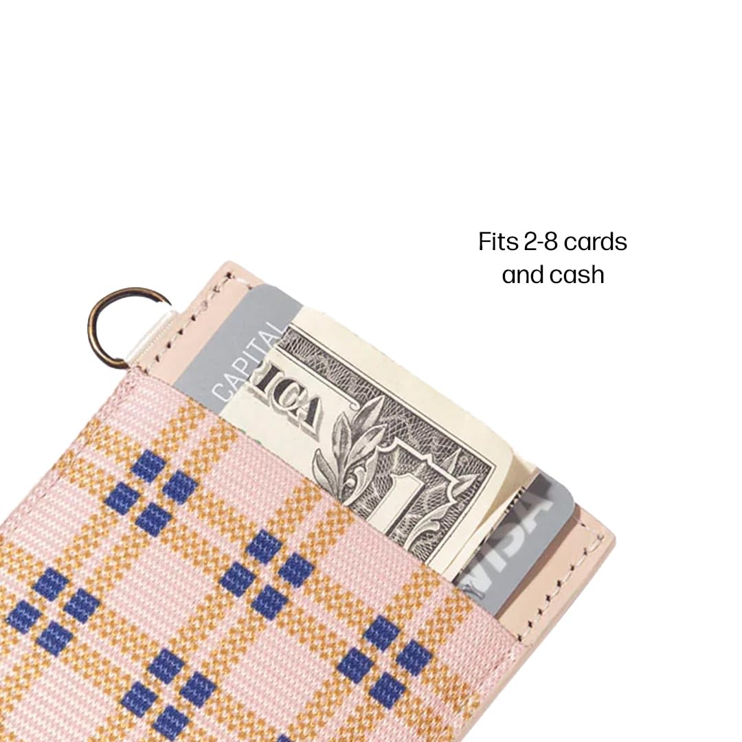 Thread Wallets Ultra Slim Minimalist Leather Card Holder Wallet (Benny)