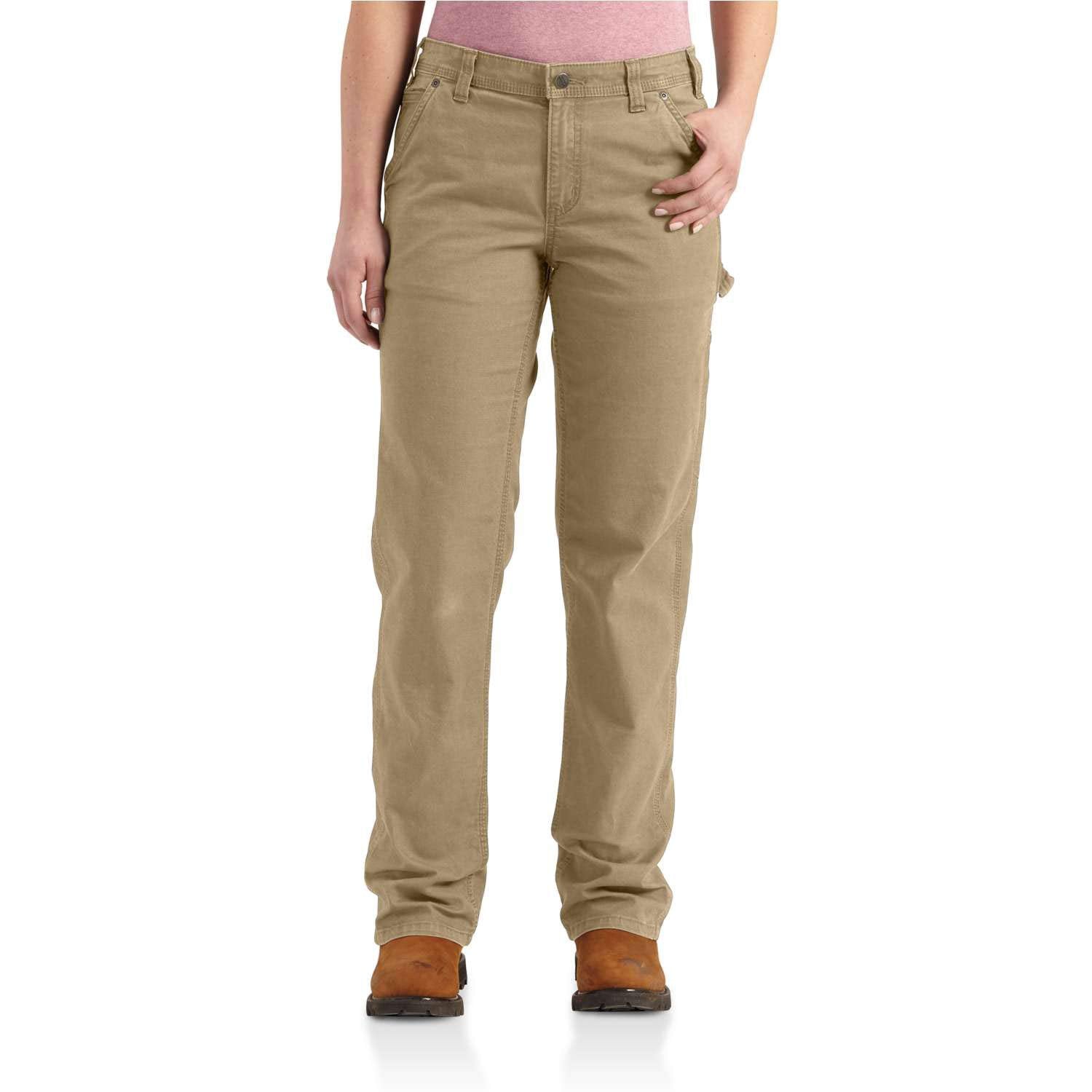 Carhartt Women's 102080 Women's Rugged Flex® Loose Fit Canvas Work Pant