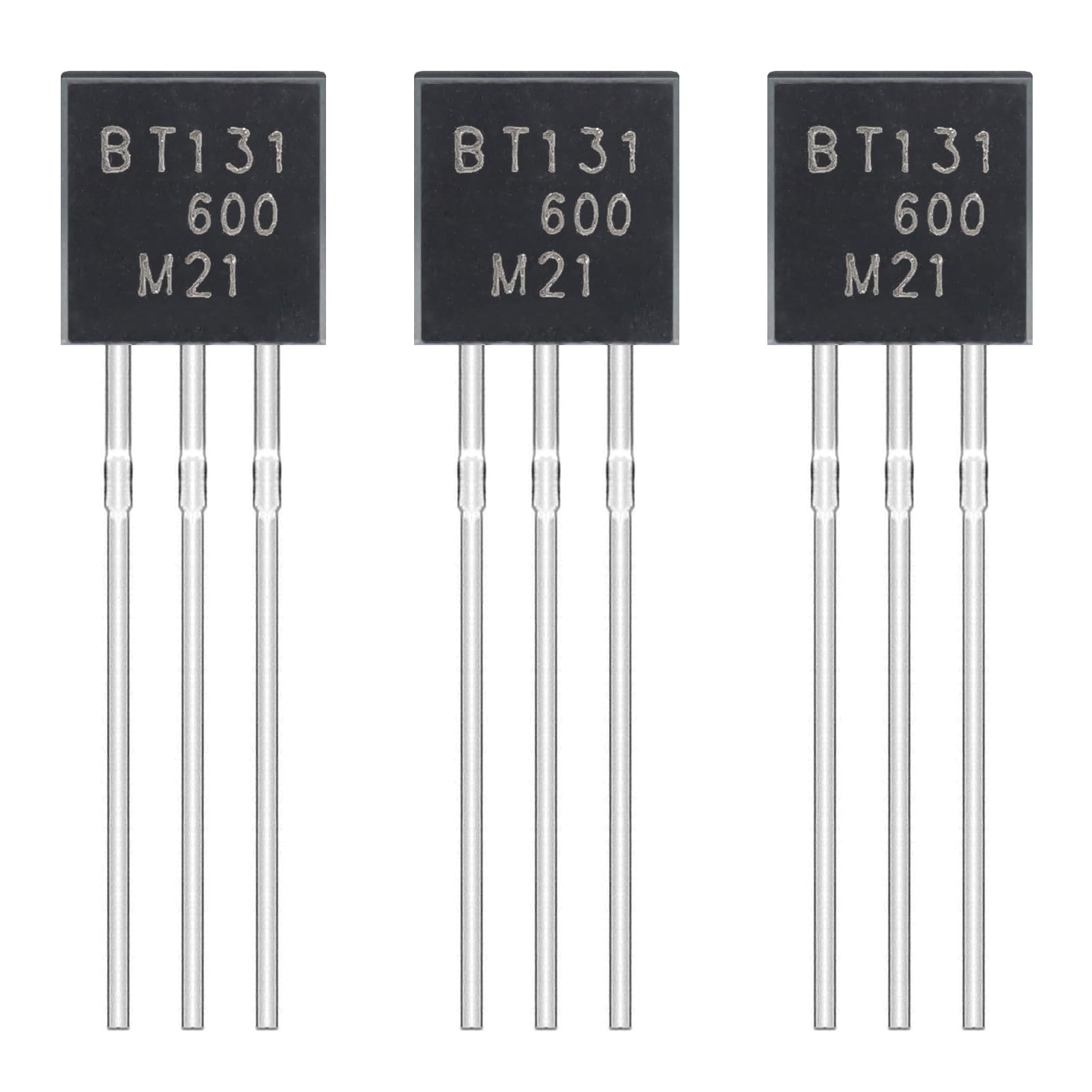 2N2222 2N2222A Amplifier Transistors NPN Silicon Transistor TO-92 60V 800mA (Pack of 200pcs)
