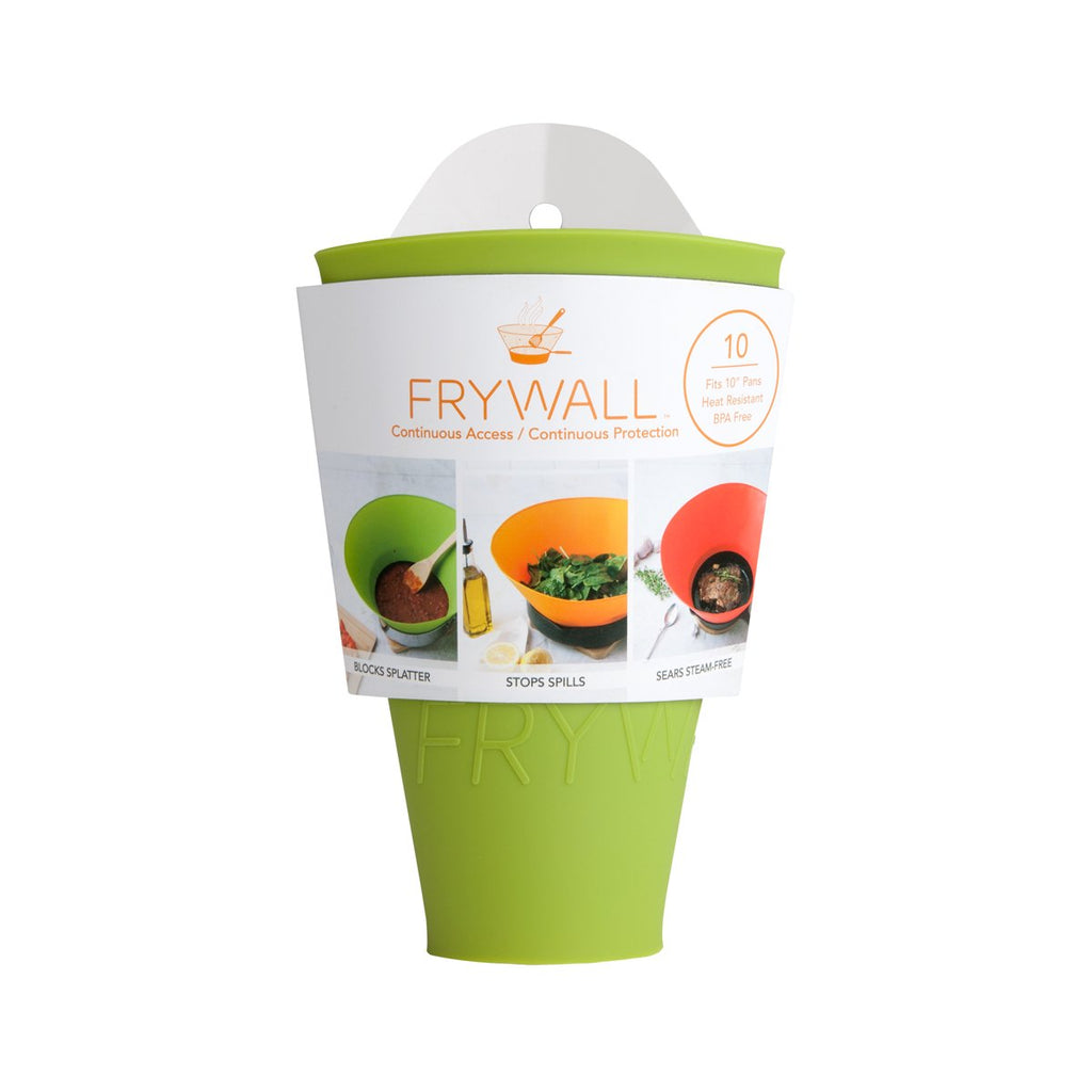 Frywall 10 (Medium) - Black - Splatter Guard, as Seen on Shark Tank