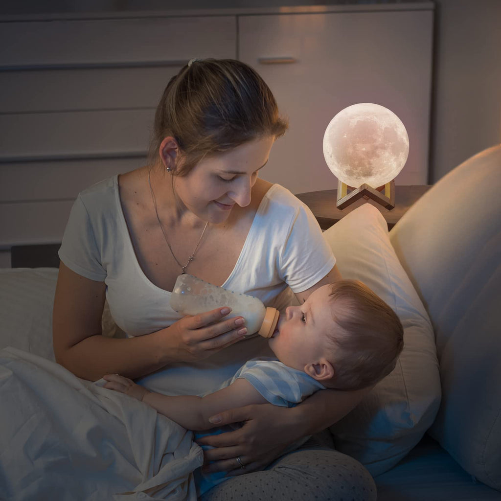 CPLA Night Light for Kids, Baby Light for Nursery, 128 Colors Changing & Stepless Dimming, Soft Silicone Remote Touch Night Lamp with Timer, Rechargeable Nursery Night for Breastfeeding
