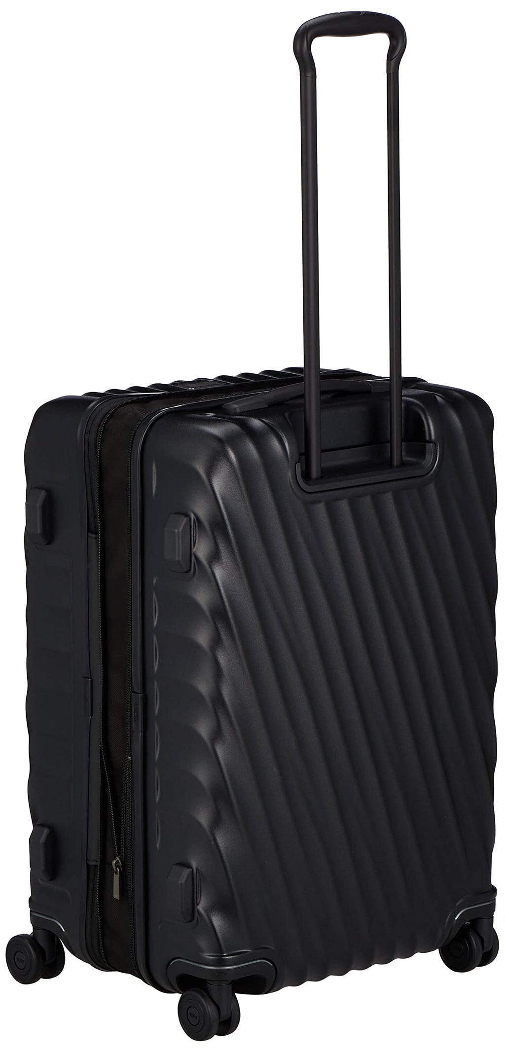 TUMI - 19 Degree Medium Expandable Checked Packing Case - 4-Wheeled Luggage - Hard Shell Suitcase - 26.0" X 17.5" X 10.0" - Navy