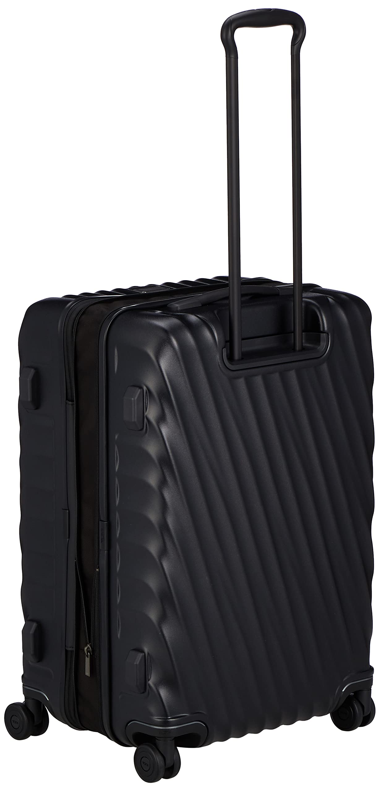 TUMI - 19 Degree Medium Expandable Checked Packing Case - 4-Wheeled Luggage - Hard Shell Suitcase - 26.0" X 17.5" X 10.0" - Navy