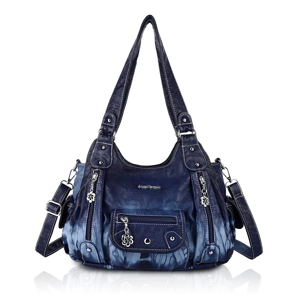 Angel Barcelo Purses for Women Soft PU Leather Shoulder Bag Crossbody Purse and Handbags