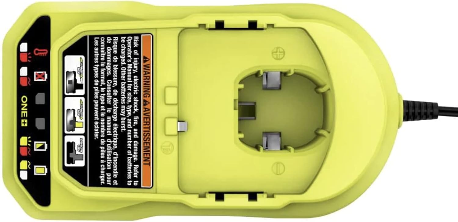 ONE+ 18V Lithium-Ion 4.0 Ah Battery (2-Pack) and Charger Kit, 1 (PSK006)