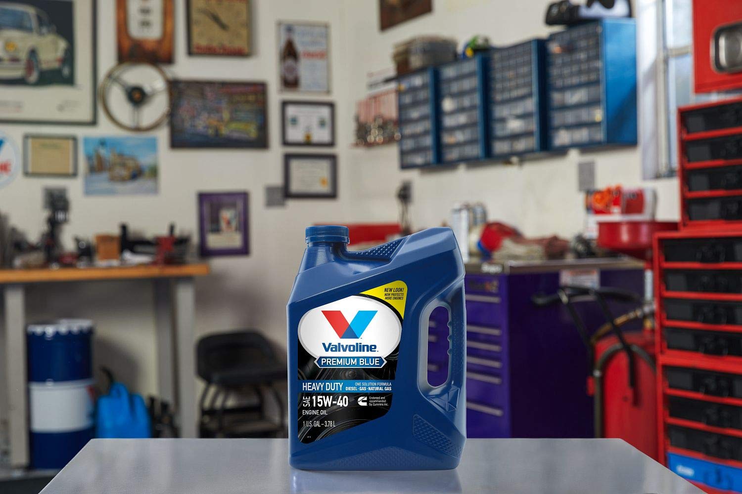 Valvoline Premium Blue One Solution SAE 10W-30 Diesel Engine Oil 1 GA
