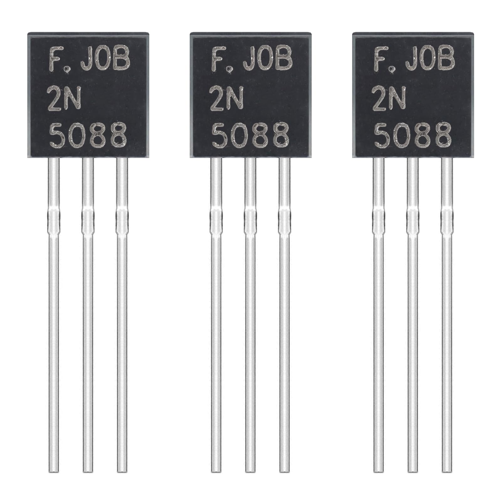2N2222 2N2222A Amplifier Transistors NPN Silicon Transistor TO-92 60V 800mA (Pack of 200pcs)